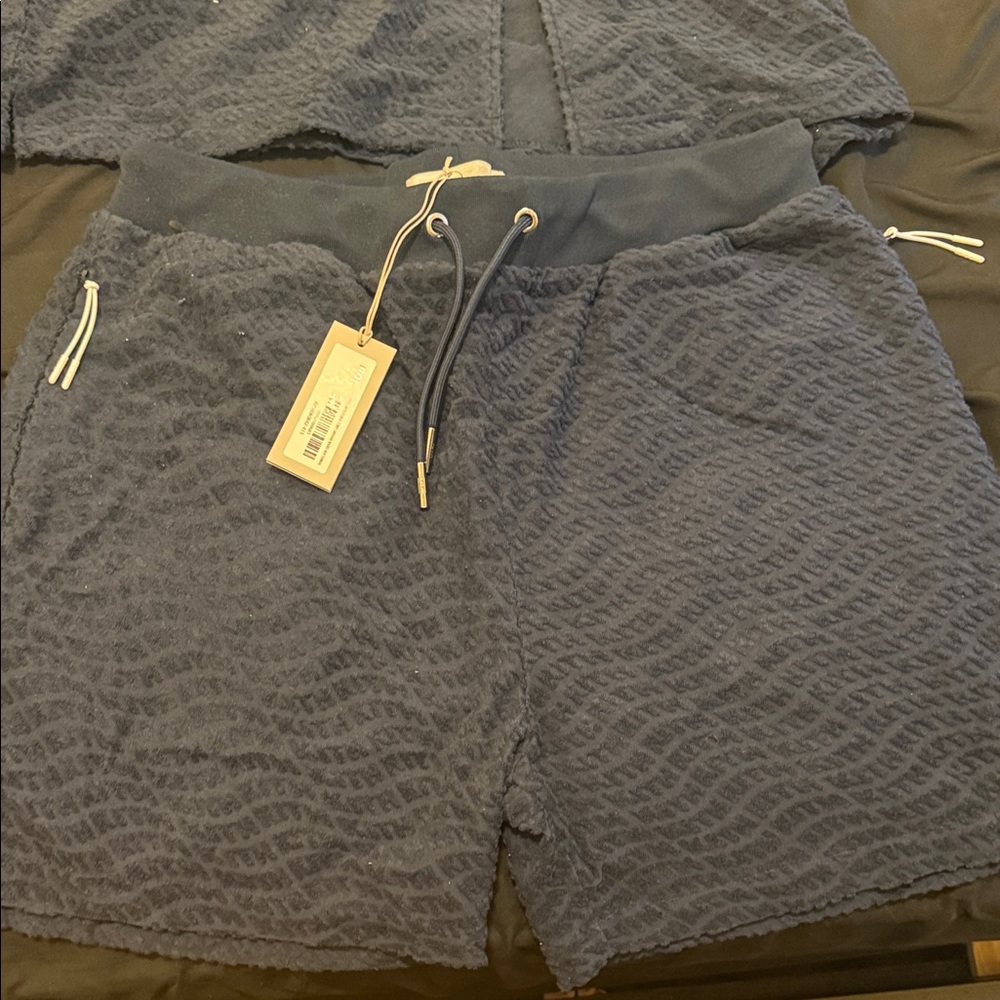 Kith Textured Gray Hybrid Shorts